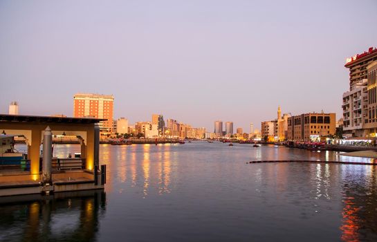 Old part of Dubai city. UAE.