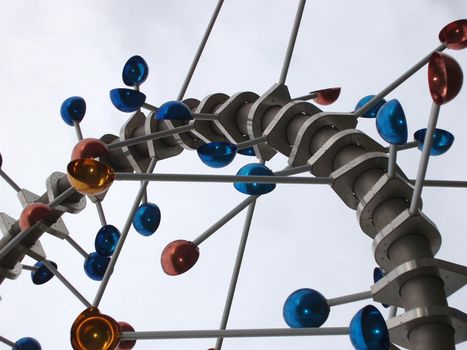 the blowhole, a kinetic wind sculpture, melbourne docklands, australia