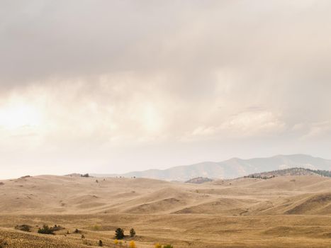 Prairie storm in Colorado.