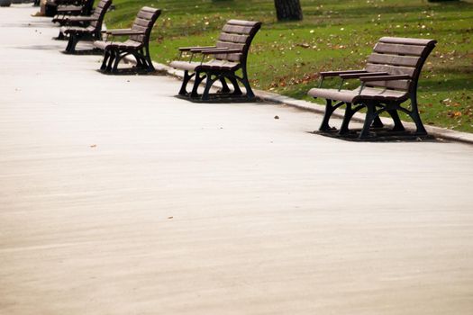 Central city park in Tokyo.