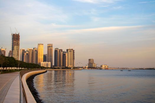 Dubai creek harbour development by EMAAR. UAE.