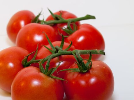 Fresh large tomatoes.