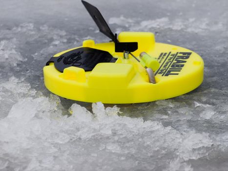 Assault Ice Fishing tip-up.