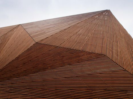 Exterior detail of the Canada Pavilion at the EXPO 2010 Shanghai, China.