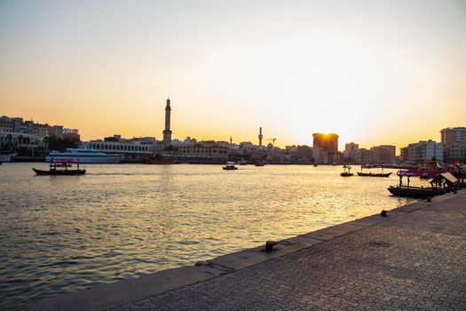 Old part of Dubai city. UAE.