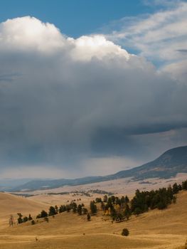 Prairie storm in Colorado.