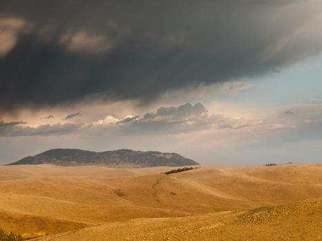 Prairie storm in Colorado.