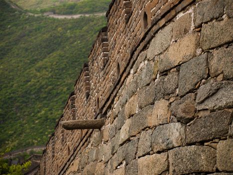 The Great Wall of China at the Mutianyu section near Beijing.