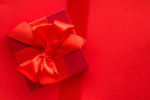 Romantic celebration, lifestyle and birthday present concept - Luxury holiday gifts on red