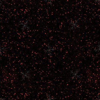 Hand Drawn Snowflakes Christmas Seamless Pattern. Subtle Flying Snow Flakes on chalk snowflakes Background. Appealing chalk handdrawn snow overlay. Stunning holiday season decoration.