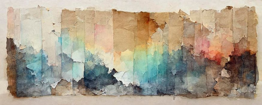 Abstract watercolor art hand paint on white background,Watercolor background