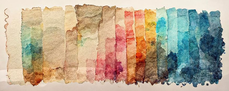 Abstract watercolor art hand paint on white background,Watercolor background