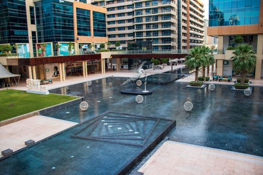 Bay Square area in Business Bay district in Dubai, UAE. Outdoors