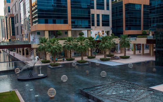 Bay Square area in Business Bay district in Dubai, UAE. Outdoors