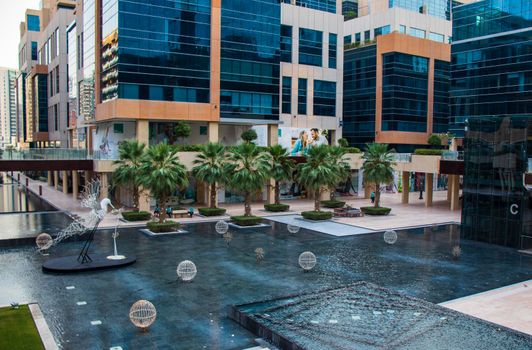 Bay Square area in Business Bay district in Dubai, UAE. Outdoors