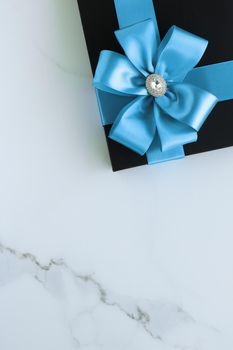 Romantic celebration, lifestyle and birthday present concept - Luxury holiday gifts on marble