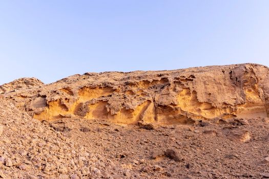 93 million years old rocks formations known as Jebels in Buhais area of Sharjah emirate,