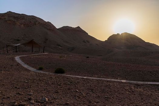 93 million years old rocks formations known as Jebels in Buhais area of Sharjah emirate,