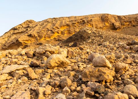 93 million years old rocks formations known as Jebels in Buhais area of Sharjah emirate,