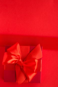 Romantic celebration, lifestyle and birthday present concept - Luxury holiday gifts on red