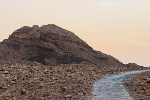 93 million years old rocks formations known as Jebels in Buhais area of Sharjah emirate,