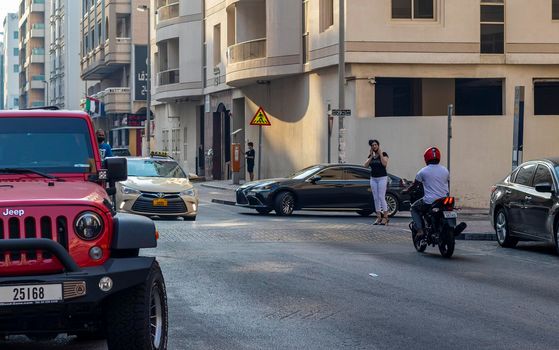 Dubai, UAE - 08.03.2021 - Old town district of the city known as Deira.