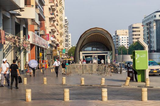 Dubai, UAE - 08.03.2021 - Old town district of the city known as Deira.