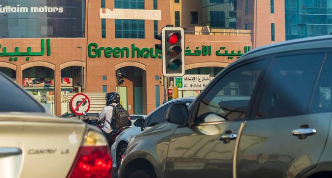Dubai, UAE - 08.03.2021 - Old town district of the city known as Deira.