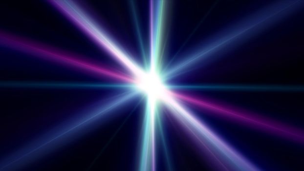 light effect abstract star burst flash laser beam illustration