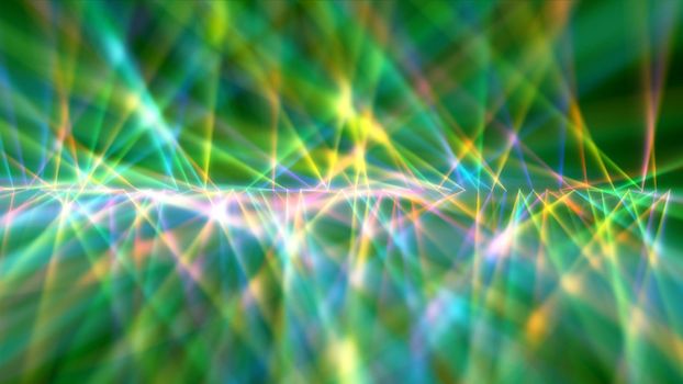 Digitally Generated Disco Laser neon Background illustration render