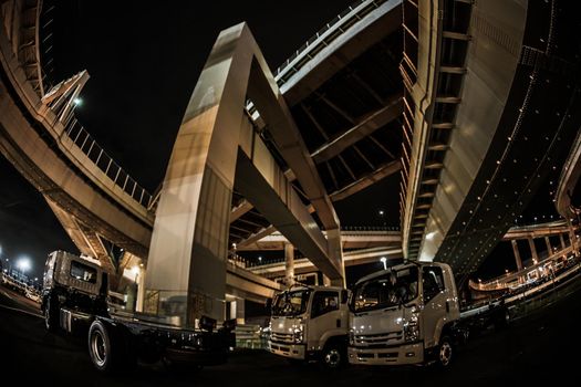 Metropolitan high-speed Gulf Line, Daikoku Junction (Yokohama City Tsurumi Ward). Shooting Location: Yokohama-city kanagawa prefecture