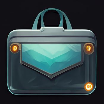 Briefcase Icon , business case . High quality photo