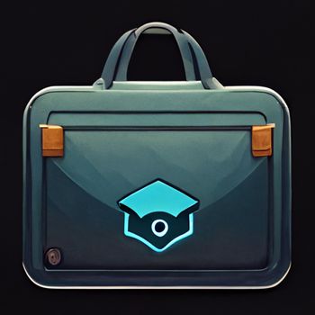 Briefcase Icon , business case . High quality photo