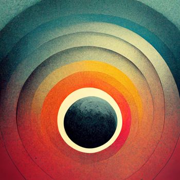 Abstract background with circles. High quality illustration