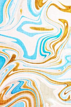 Interior design, home fabrics and wall decor concept - Marble texture textile background, abstract marbling art on canvas