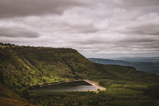 The black mountains in Wales. High quality photo