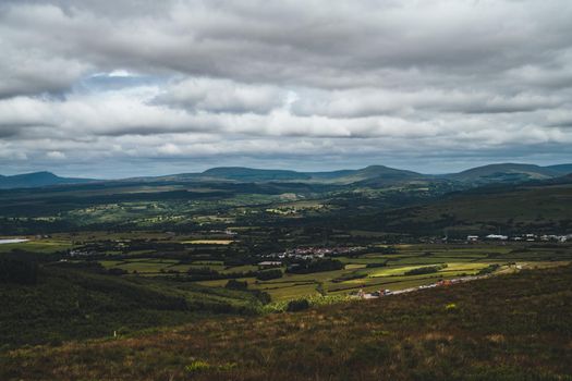 The black mountains in Wales. High quality photo