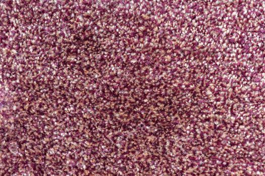 Purple carpet texture background closeup view