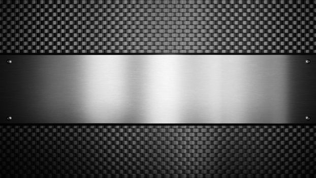 Carbon Fiber texture background. technology background. 3d rendering
