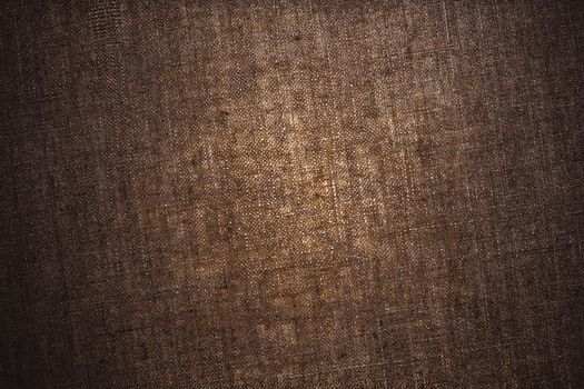 Textile material, natural surface and vintage decor texture concept - Decorative old vintage linen fabric textured background for interior, furniture design and art canvas backdrop