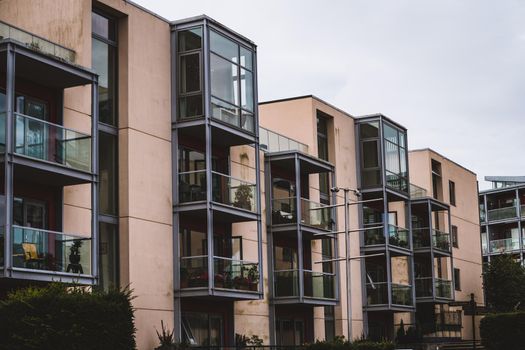 Residential area in Bristol, United Kingdom. High quality photo