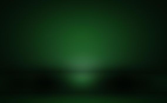 Luxury plain Green gradient abstract studio background empty room with space for your text and picture.