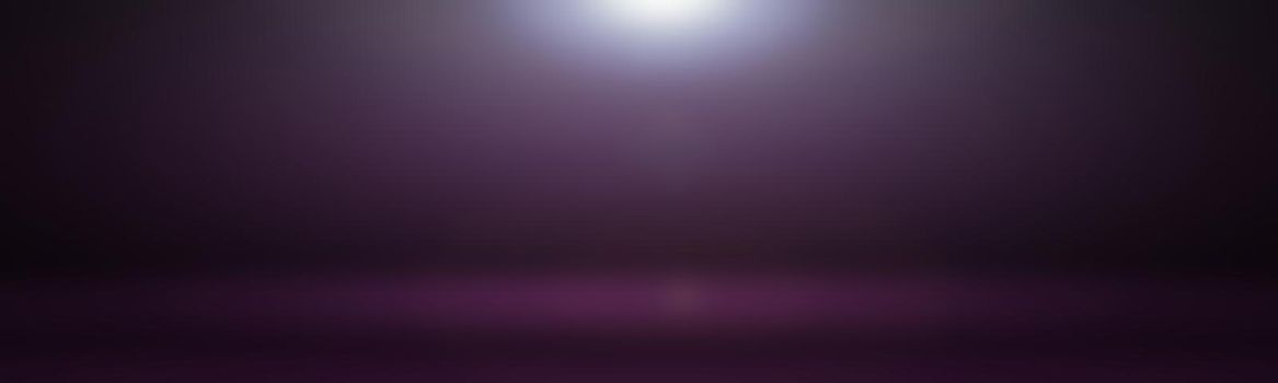 Studio Background Concept - abstract empty light gradient purple studio room background for product. Plain Studio background