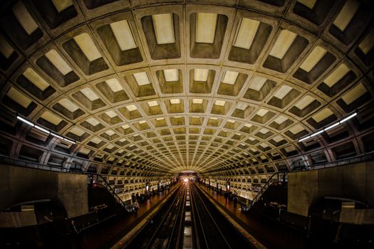 Washington DC Subway. Shooting Location: Washington DC