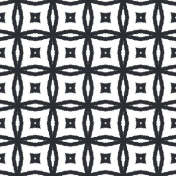 Chevron stripes design. Black symmetrical kaleidoscope background. Geometric chevron stripes pattern. Textile ready bold print, swimwear fabric, wallpaper, wrapping.