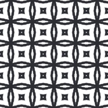 Chevron stripes design. Black symmetrical kaleidoscope background. Geometric chevron stripes pattern. Textile ready bold print, swimwear fabric, wallpaper, wrapping.