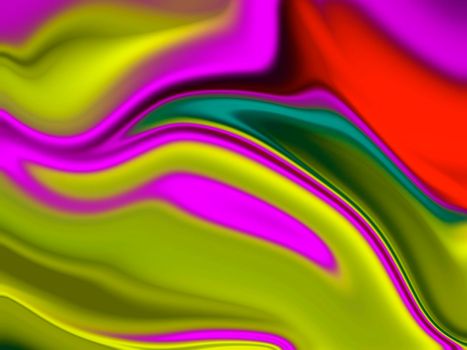 multicolored colorful liquid spread over the surface