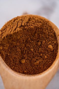 Homemade pumpkin pie spice for Autumn recipes.