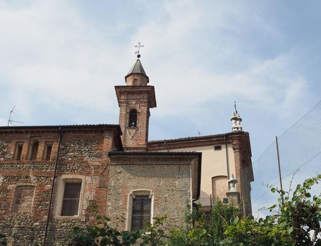 Confraternita dei disciplinanti della Immacolata Concezione translation Brotherhood of the discipliners of the Immaculate Conception church in Alice Castello, Italy