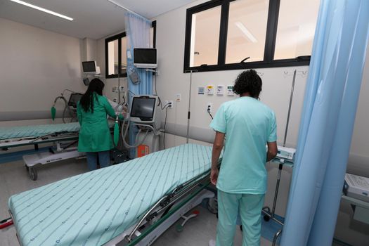 irece, bahia, brazil - september 13, 2022: view of a public hospital for cancer treatment in the city of Irece